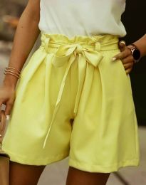 Kratke hlače - kod 2617 - žuta