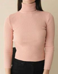 Bluza - kod 5382 - svijetlo ružičasta