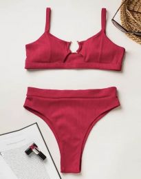 Kupaći kostim - kod 7102 - 4 - tamno crvena
