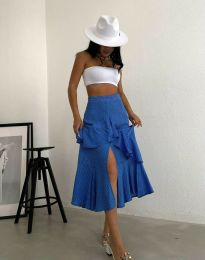 Suknja - kod 200017 - 3 - plava